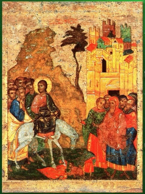Icon of The Entry into Jerusalem