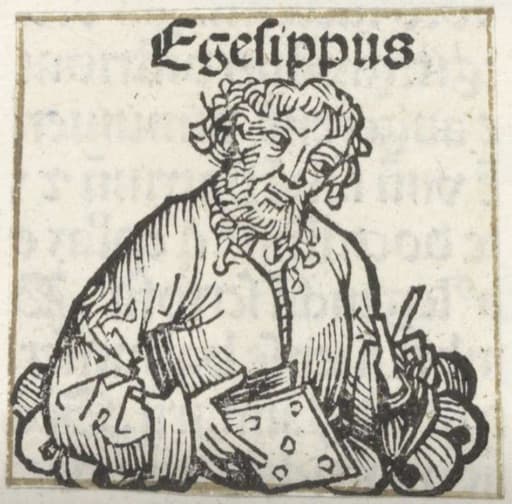Icon of Hegesippus (chronicler)