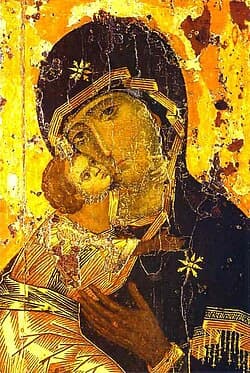 Icon of the Theotokos, the Virgin of Vladimir